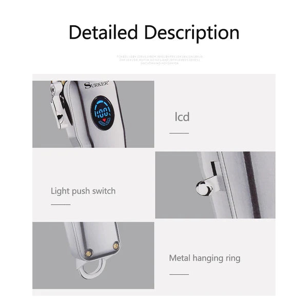 SURKER Rechargeable Hair Clipper (SK-807)