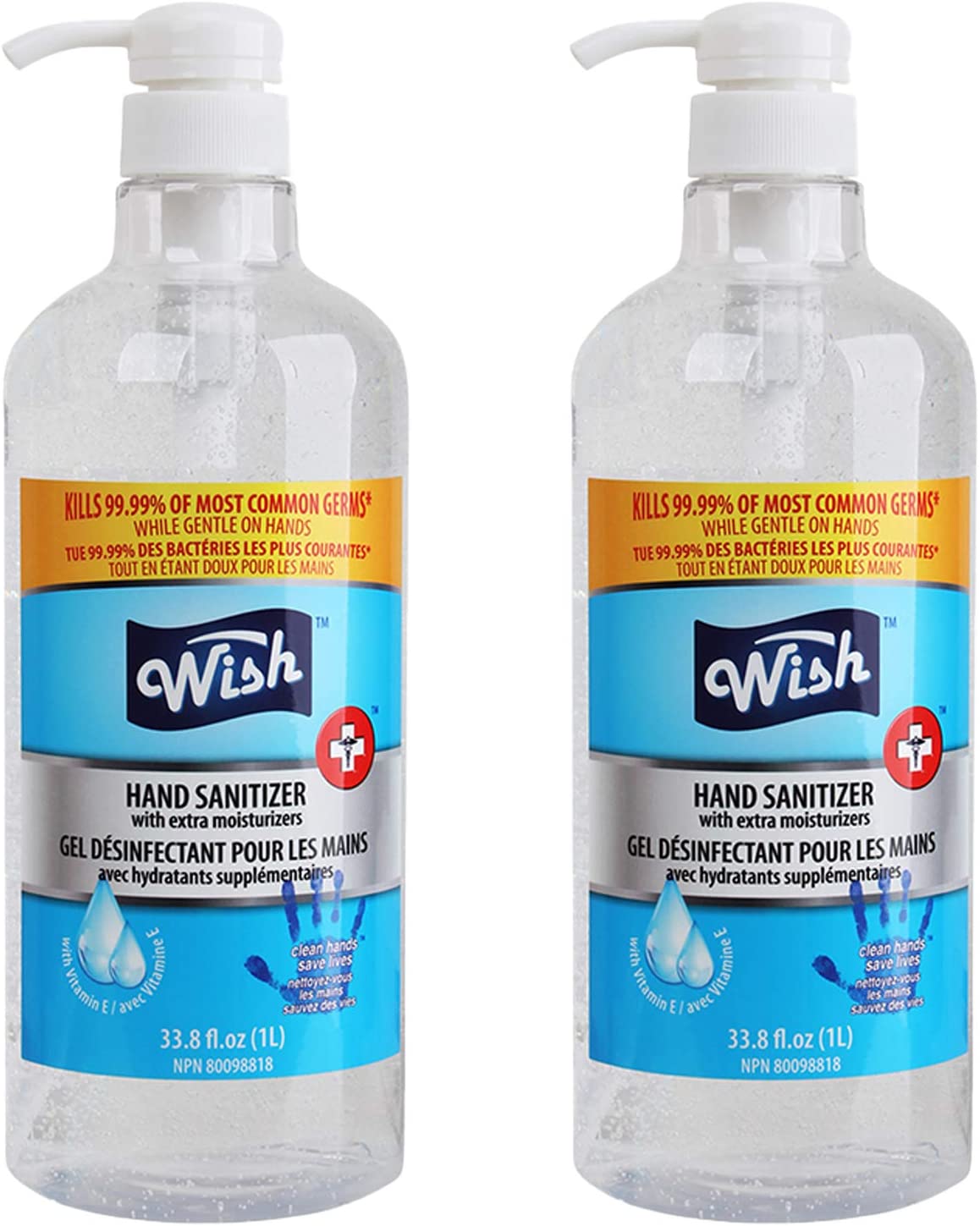 Wish Hand Sanitizer (33.8 OZ.) (EXPIRED)