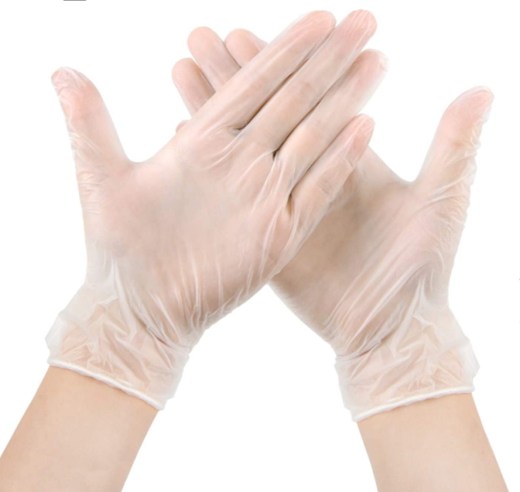 Vinyl Gloves (100 pcs) (Medium)