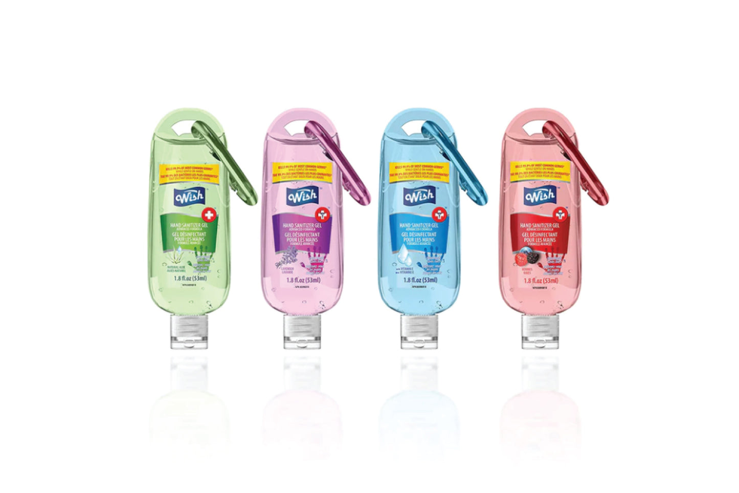 Wish Hand Sanitizer 1.8oz with Hanger (Pallet) (EXPIRED)