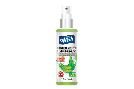 Wish Hand Sanitizer Spray, 75% Alcohol (3oz) (PALLET) (EXPIRED)