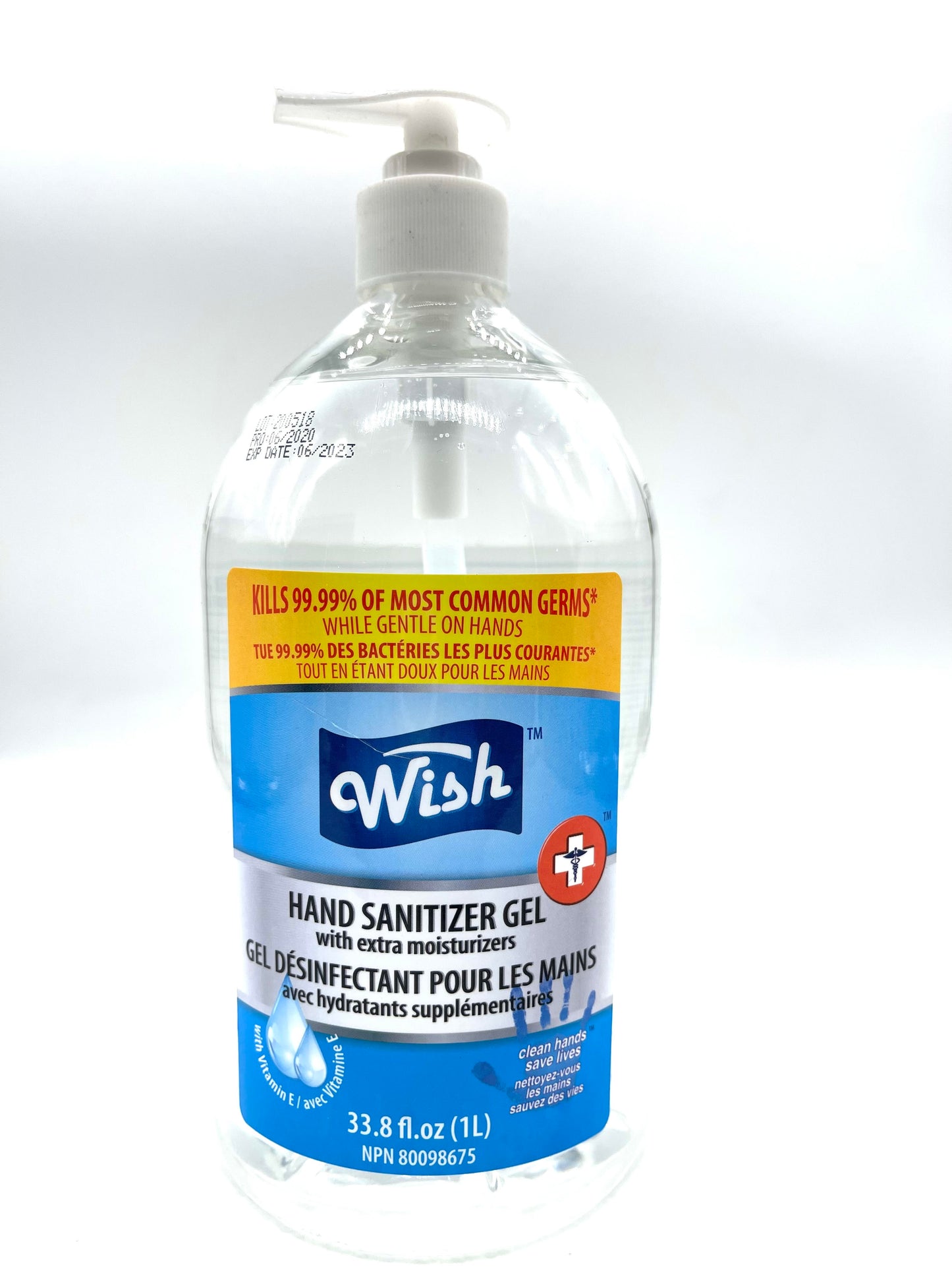 Wish Advanced Hand Sanitizer (33.8 OZ.) (EXPIRED)