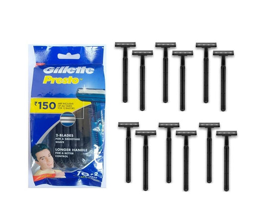 Gillette Presto (10 + 2 pcs.) Razors