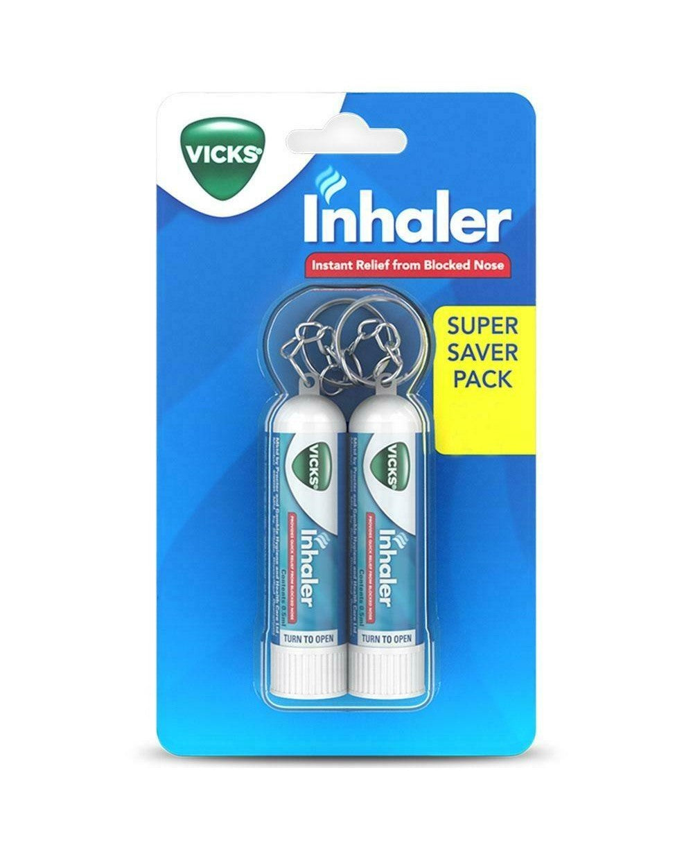 Vicks Inhaler (2 pcs-Pack/ 12 pcs-Box) - 0.5ml