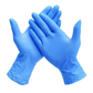 Pure Gloves Nitrile, Powder Free Disposable Gloves 100 Pcs (Blue)
