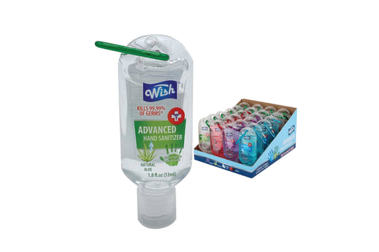 Wish Hand Sanitizer 1.8oz with Hanger (Pallet) (EXPIRED)